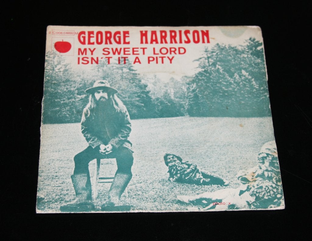 GEORGE HARRISON (the beatles) ( my sweet lord ), Gebruikt, 7 inch, Pop, Overige typen