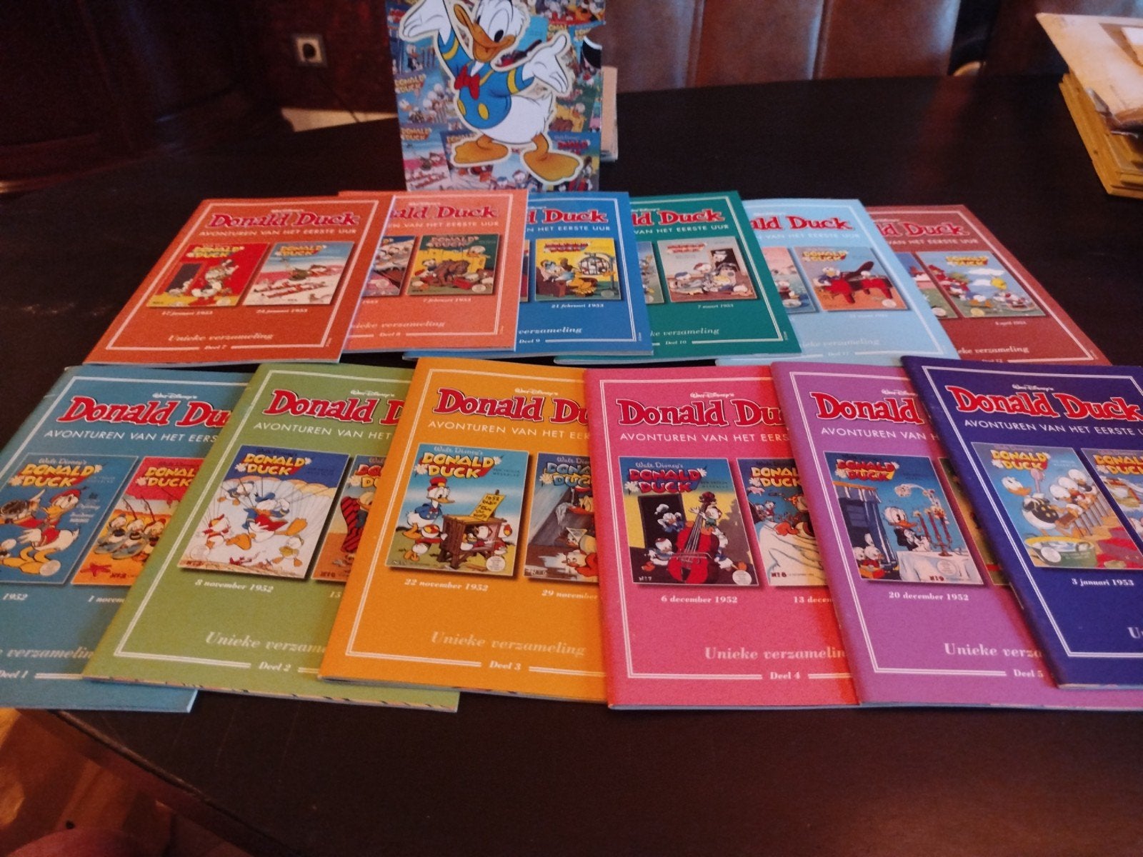 prachtige verzamelbox met de eerste 24 weekbladen uit 1952, Ophalen of Verzenden, Zo goed als nieuw, Donald Duck, Meerdere stripboeken