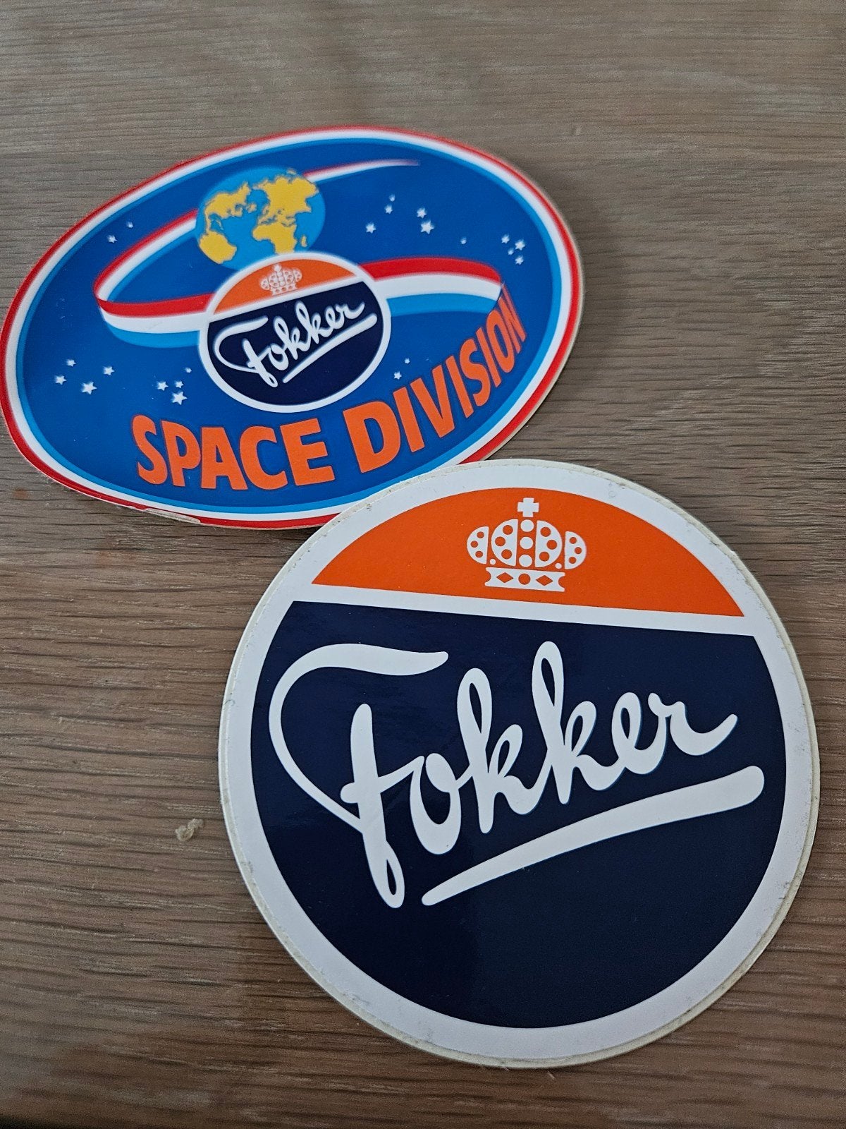Fokker Vliegtuig stickers, Ophalen of Verzenden