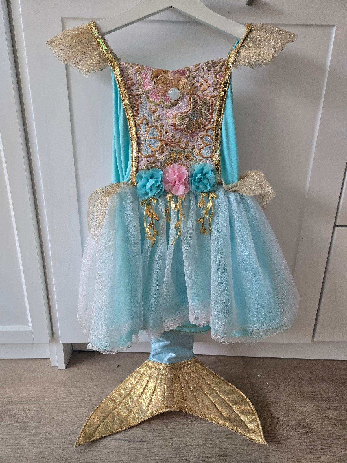 Zeemeermin verkleedjurk maat 5-6, Kinderen en Baby's, Carnavalskleding en Verkleedspullen, Ophalen of Verzenden