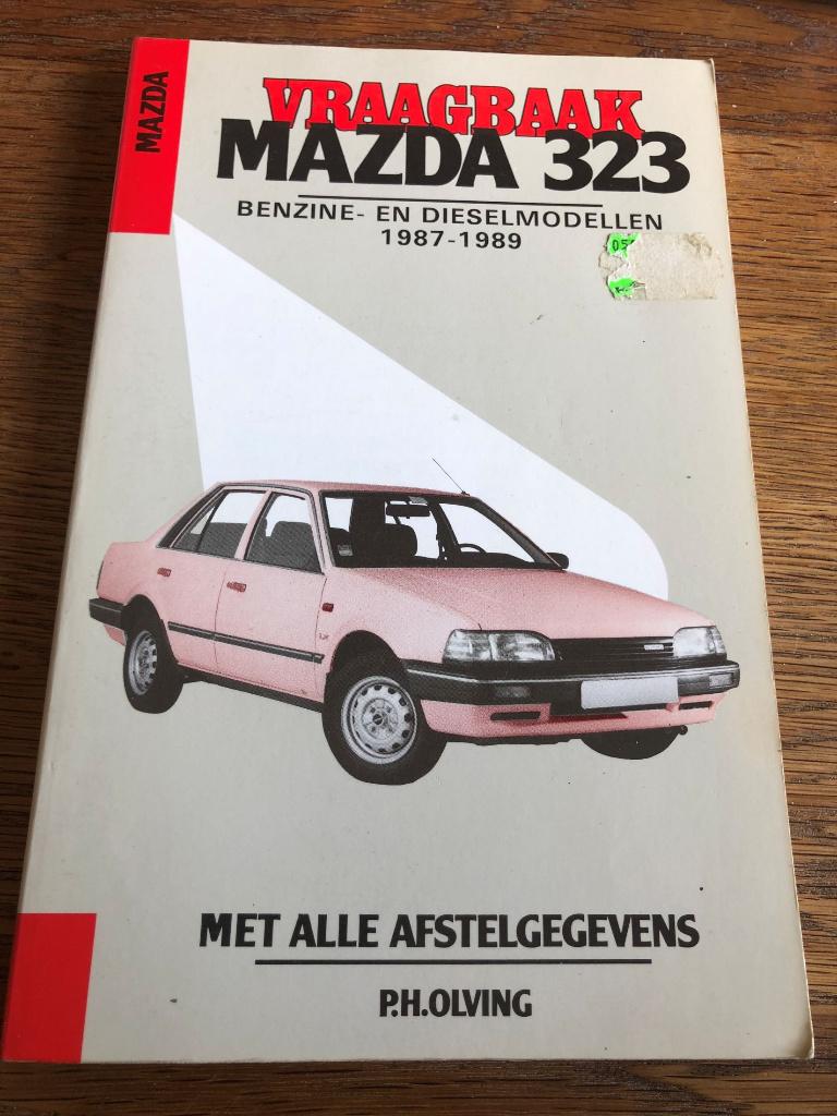 P.H. Olving Vraagbaak Mazda 323 Benzine & Diesel 1987 1989, Ophalen of Verzenden
