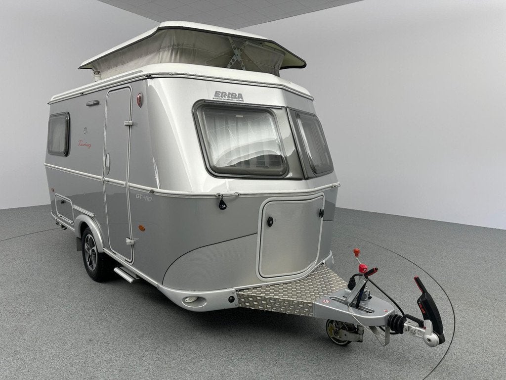 Eriba Touring Triton 410 GT Enkele bedden Luifel 3 persoons, Caravans en Kamperen, Bedrijf, 4 tot 5 meter, Eriba, Overige