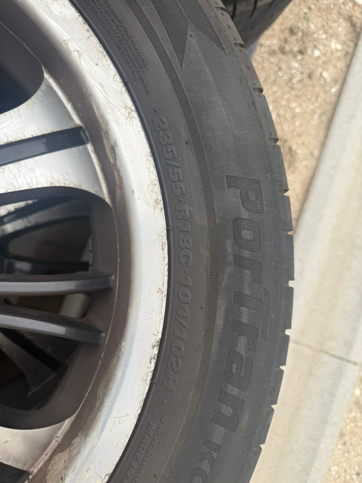 Lichtmetalen velg 18”, Ophalen, 18 inch, Banden en Velgen, 235 mm