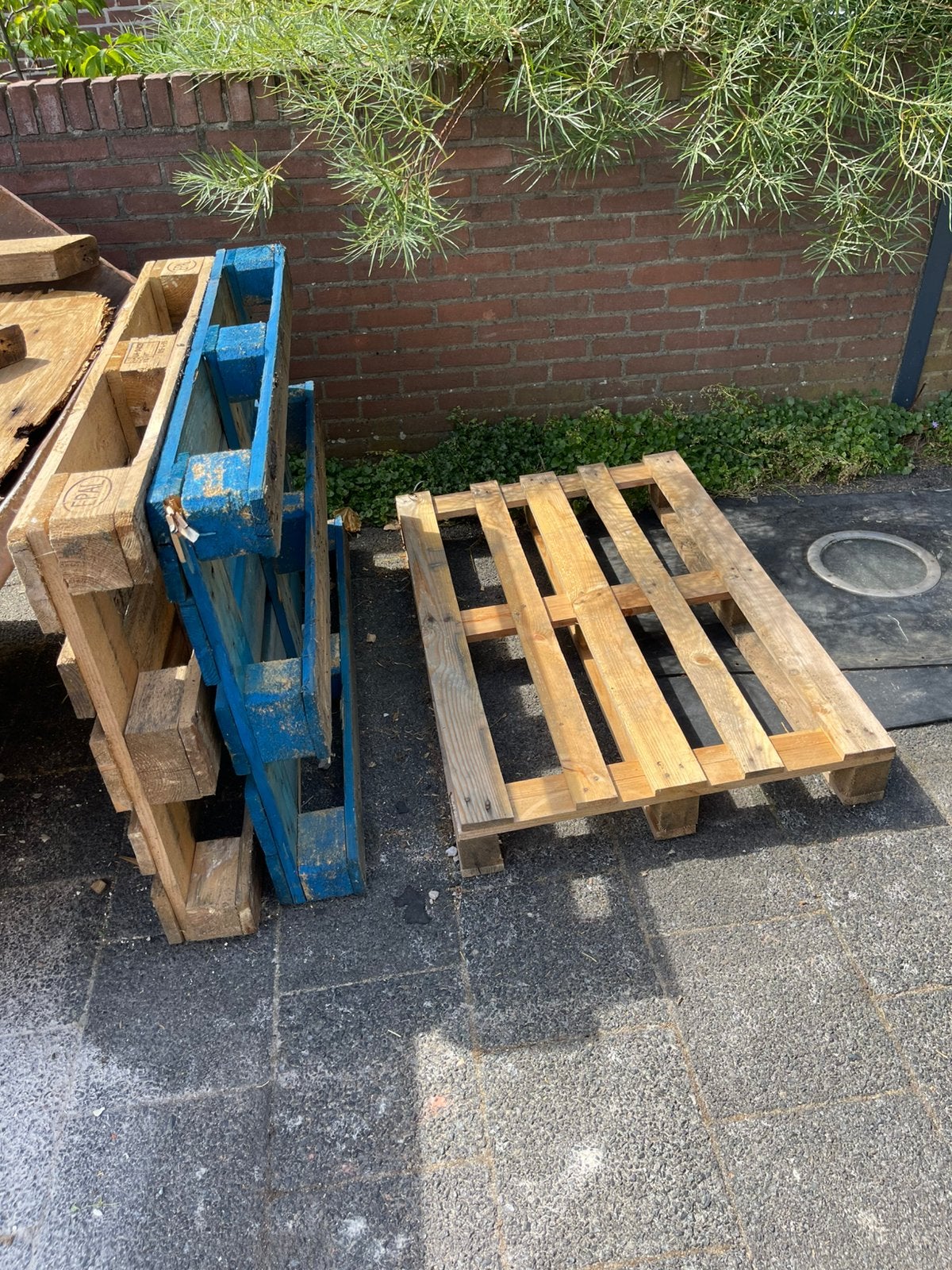 Pallets, Ophalen, Gebruikt, Pallet, Minder dan 200 cm
