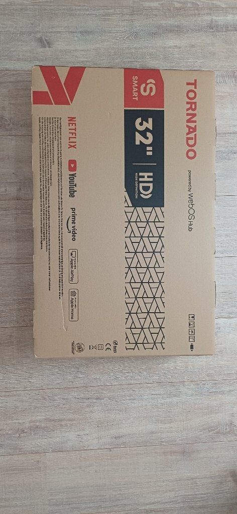 Smart tv, 50 Hz, Nieuw, Minder dan 40 cm, Smart TV