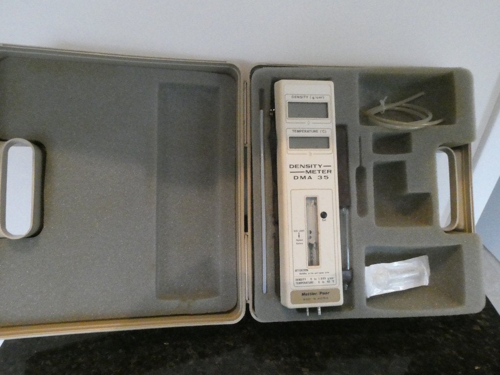 Digitale soortelijk gewicht = dichtheidsmeter DMA35, Ophalen of Verzenden, Zo goed als nieuw
