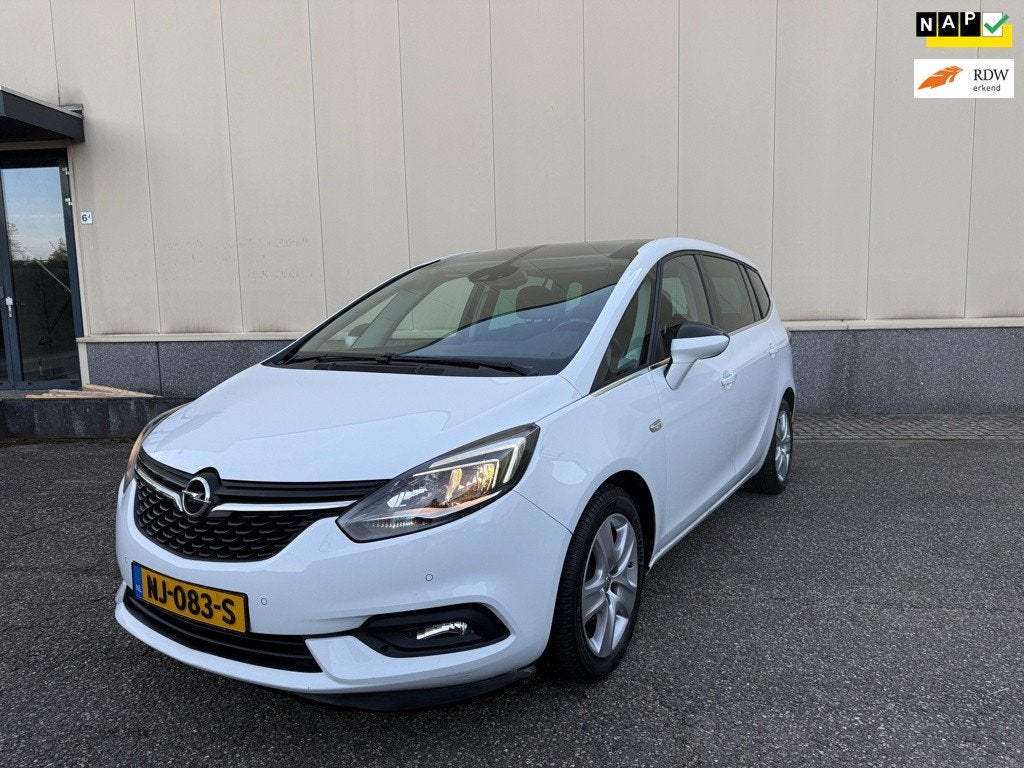 Opel Zafira 1.4 Turbo Business+, Auto's, Stof, Gebruikt, 4 cilinders, Verwarmde buitenspiegels