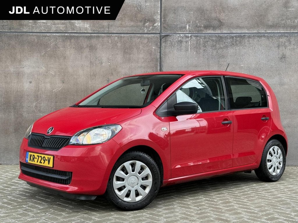 Skoda Citigo 1.0 Greentech Active | APK 03-2027 | 5 Deurs |, Auto's, Voorwielaandrijving, Start-stop-systeem, Stof, Gebruikt