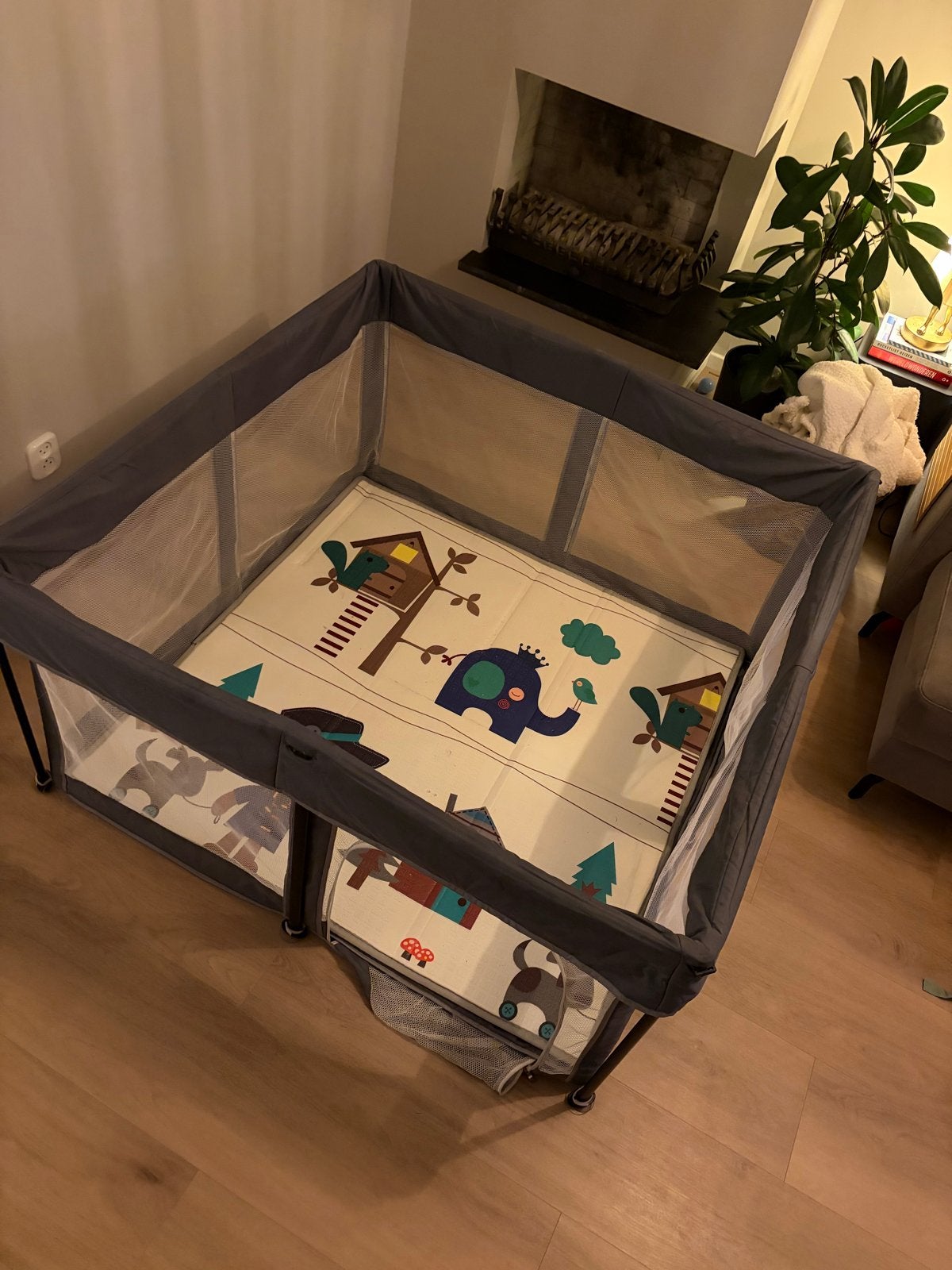 Grondbox 125x125x70cm - snel op te zetten, stevig, Ophalen of Verzenden, Gebruikt, Vierkant