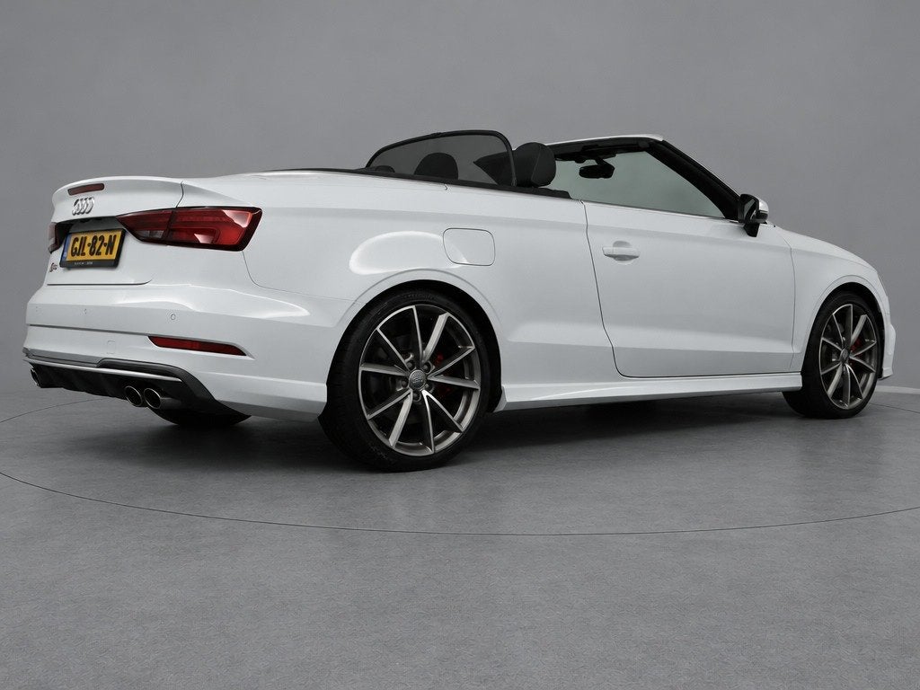 Audi S3 Cabriolet 2.0 TFSI 310 PK Quattro Pro Line Plus S-LI, Auto's, 4 cilinders, Wit, Vierwielaandrijving, Geïmporteerd
