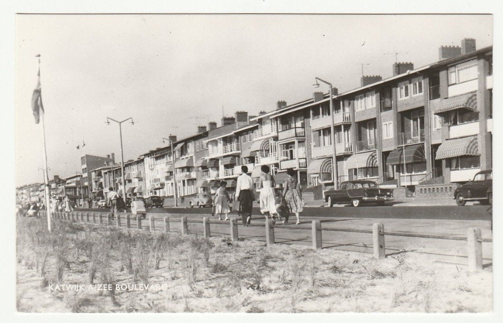 Katwijk aan Zee - Boulevard, Verzenden, 1960 tot 1980, Ongelopen, Zuid-Holland