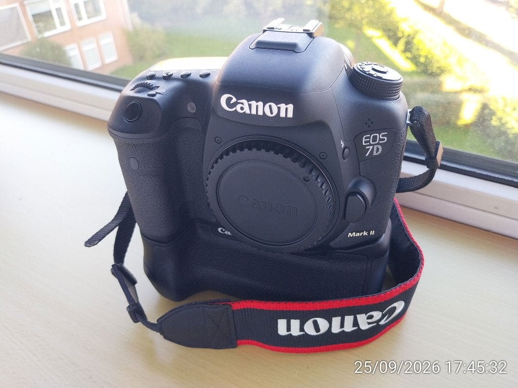 Canon EOS 7D mk II + lenzen & accessoires