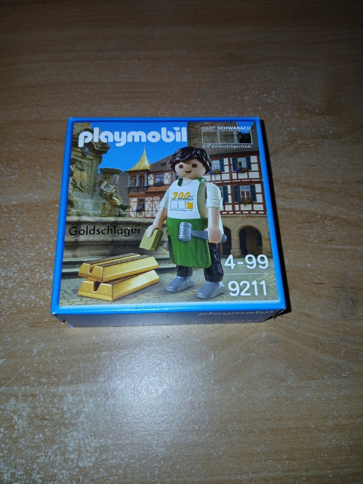 Playmobil Goldschläger 9211 - Stad Schwabach, Kinderen en Baby's, Complete set, Nieuw, Ophalen of Verzenden, Figuren