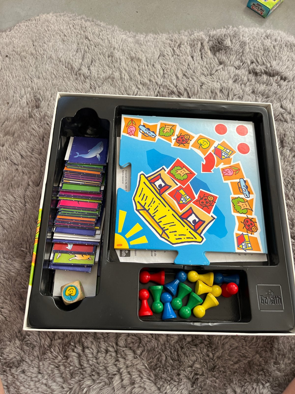 Huisje My First Beestje Boomje bordspel met memorie, Hobby en Vrije tijd, Drie of vier spelers, Ophalen of Verzenden, Gebruikt