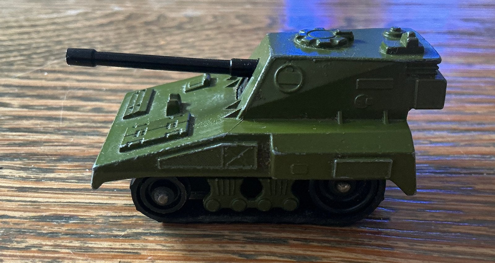 Oude Matchbox Lesney tank rolomatics sp gun no 70, Ophalen, Zo goed als nieuw
