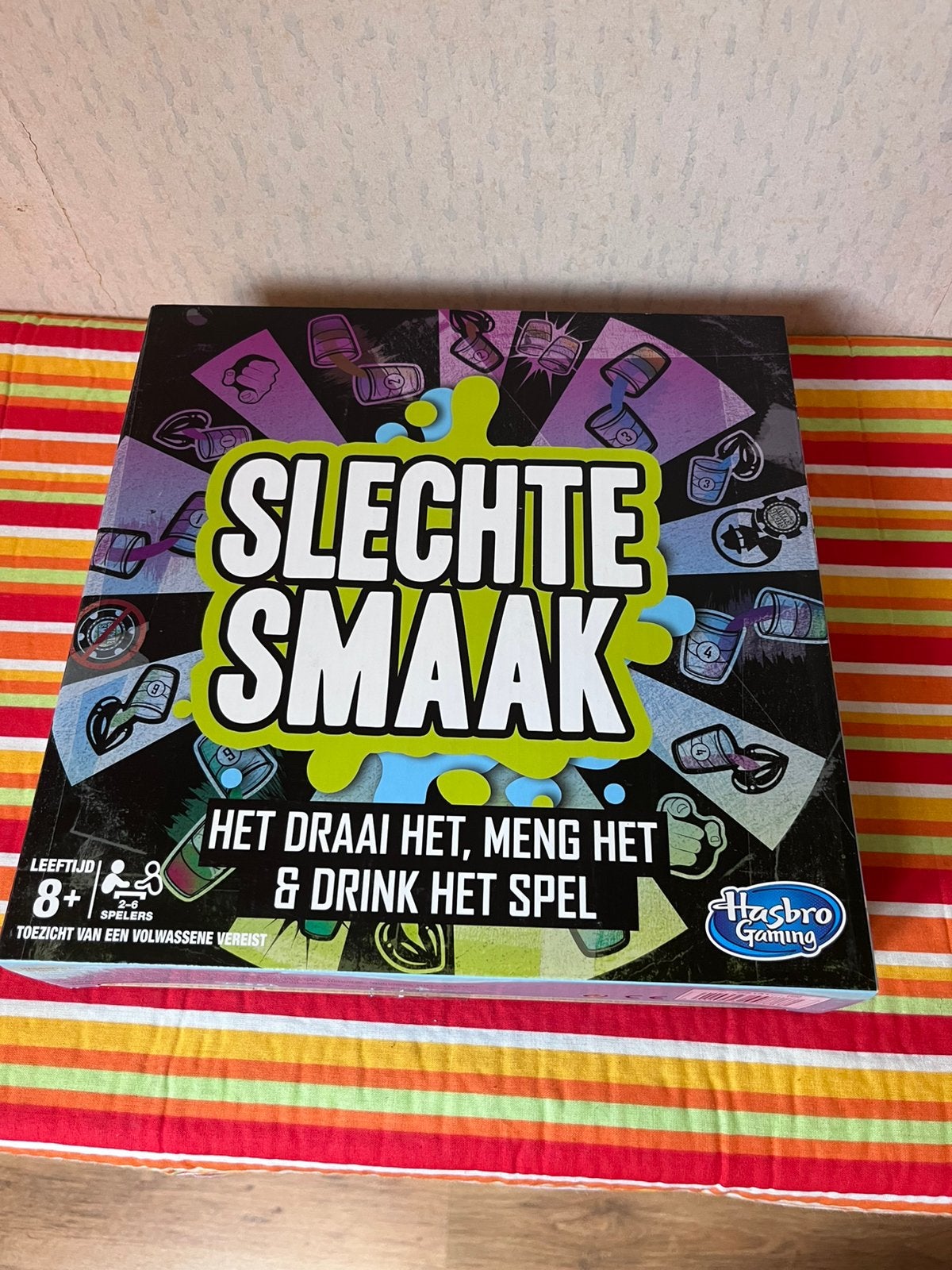 Drank spel, Ophalen, Nieuw