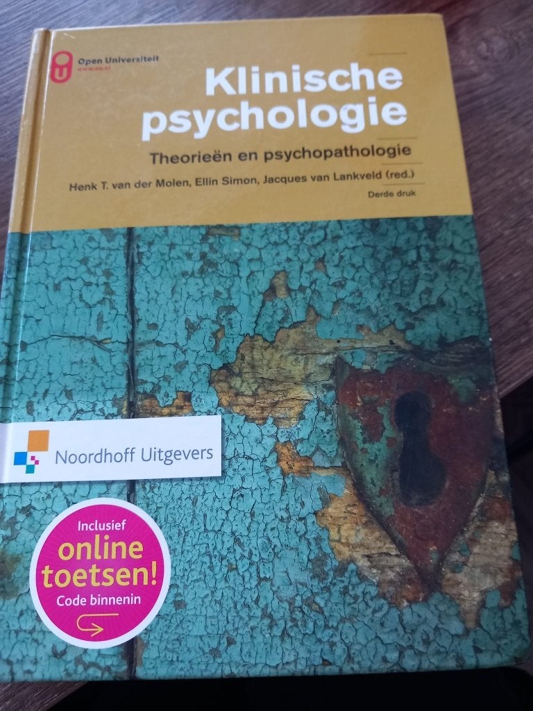 Ellin Simon- Klinische psychologie, Boeken, Ophalen of Verzenden, Gelezen, Klinische psychologie