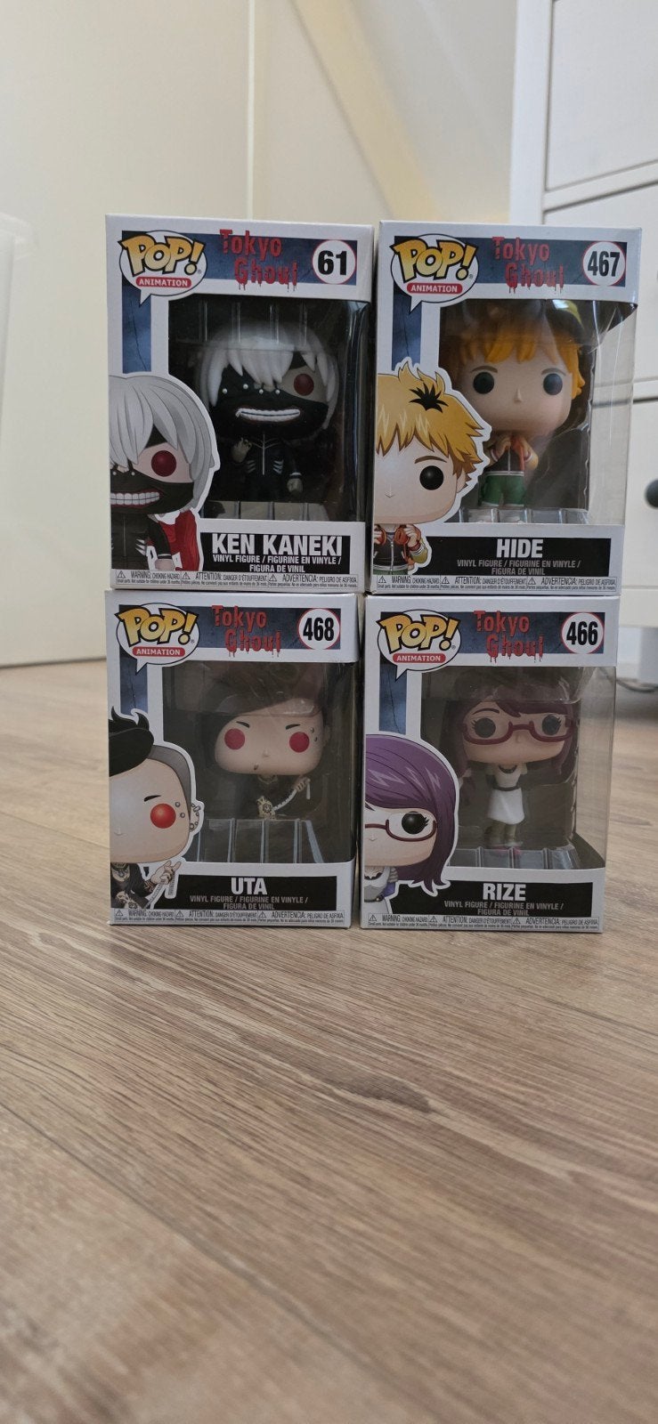 Funko Pop! Tokyo Ghoul set (4 stuks), Ophalen of Verzenden