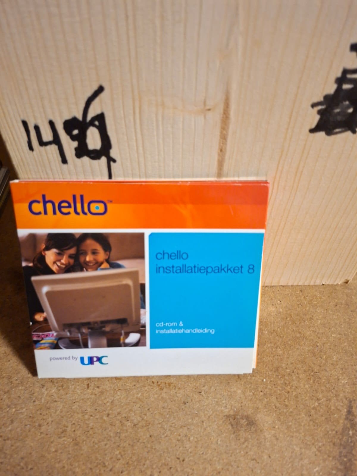 Chello Installatiepakket 8 - CD-ROM & Handleiding UPC, Computers en Software, Ophalen of Verzenden, Gebruikt, Windows