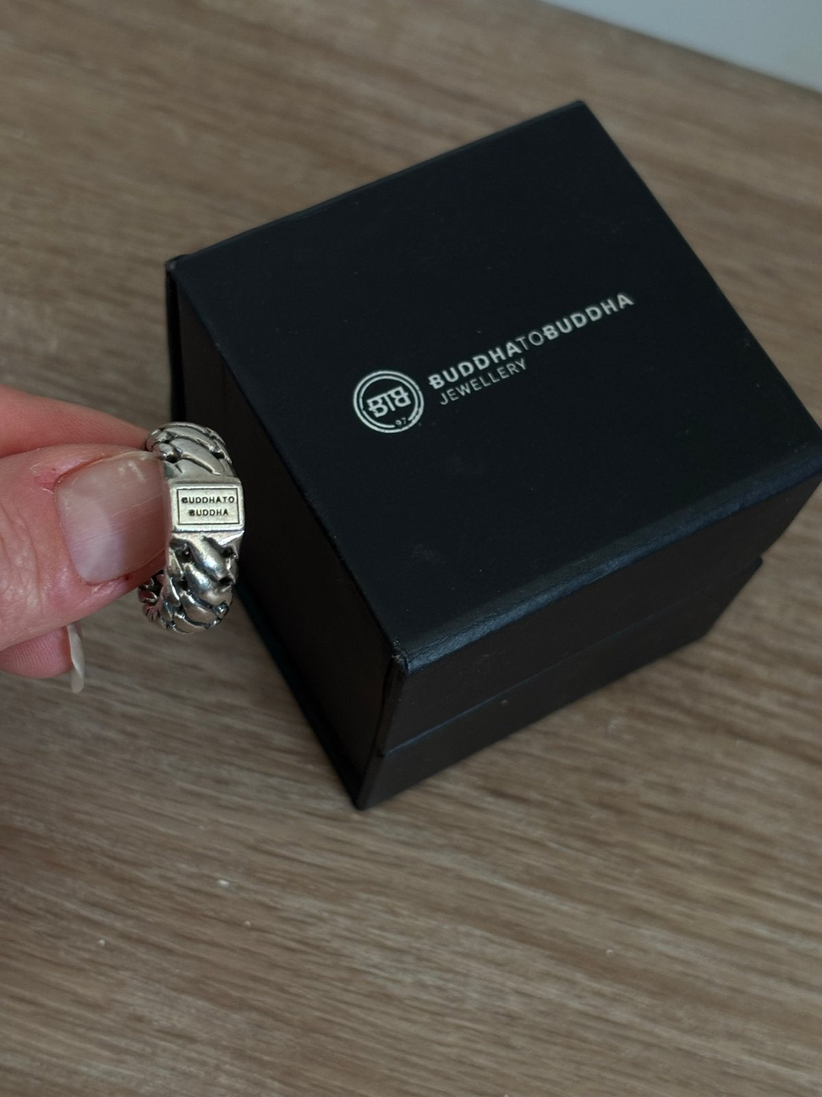 Buddha to Buddha ring - Ben, 18 tot 19, Ophalen of Verzenden, Zo goed als nieuw, Dame of Heer