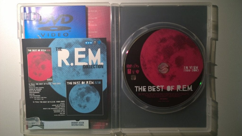 R.E.M. - In View The Best Of R.E.M. 1988-2003 (DVD), Alle leeftijden, Ophalen of Verzenden, Zo goed als nieuw, Muziekvideo's