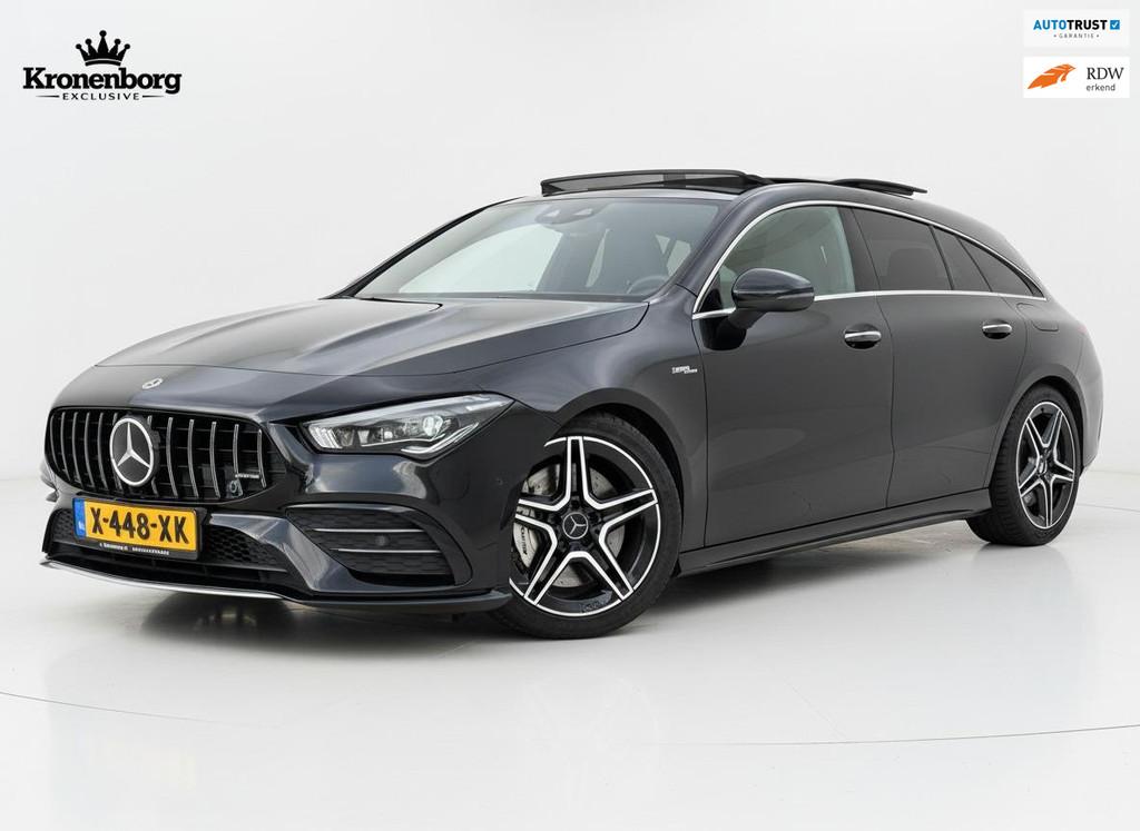 Mercedes-Benz CLA-klasse Shooting Brake AMG 35 4MATIC Premiu, Auto's, Automaat, CLA, Zwart, Vierwielaandrijving