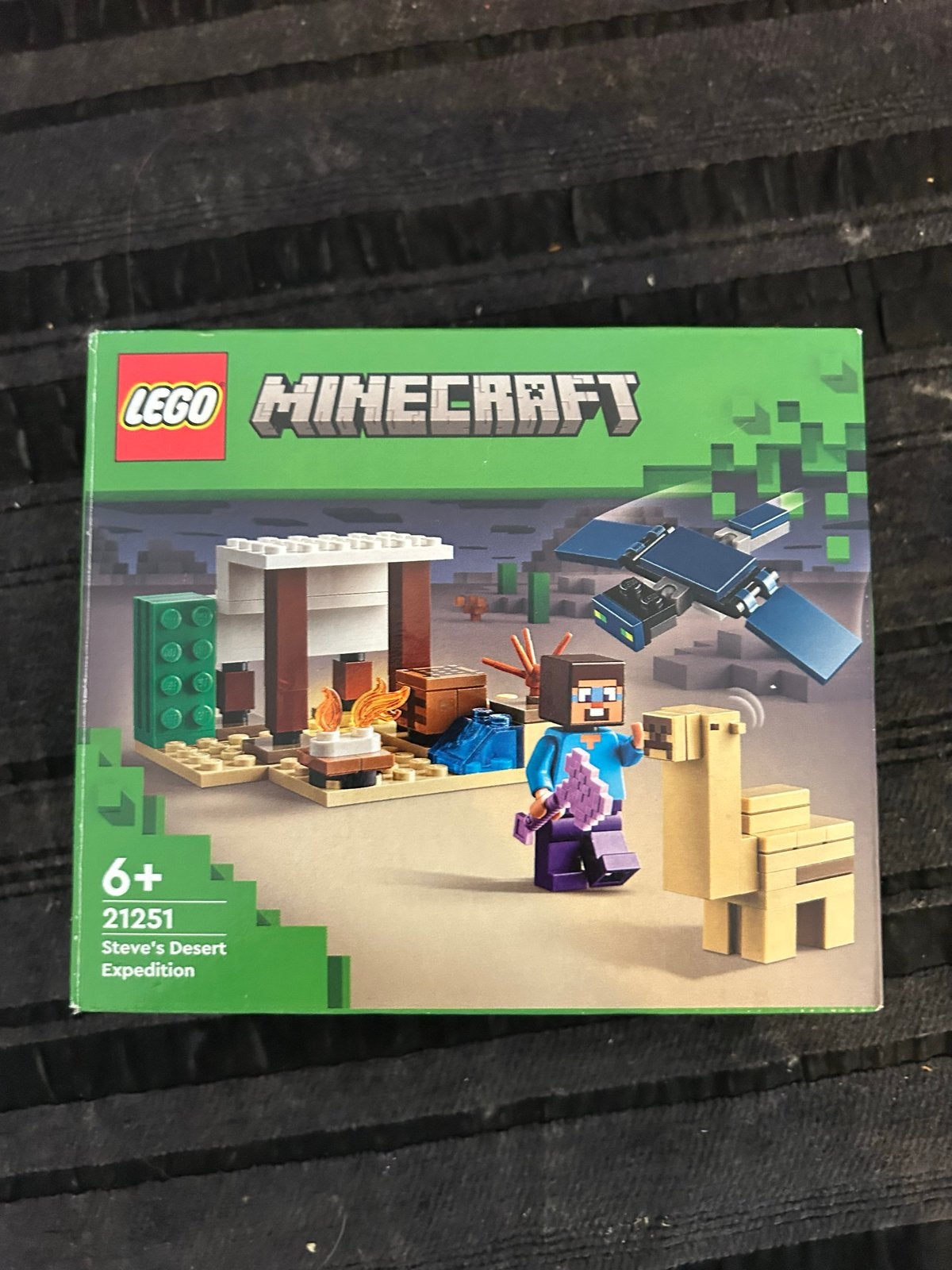 LEGO Minecraft 21251 Steve's Desert Expedition, Minecraft, Lego, Ophalen of Verzenden, Zo goed als nieuw