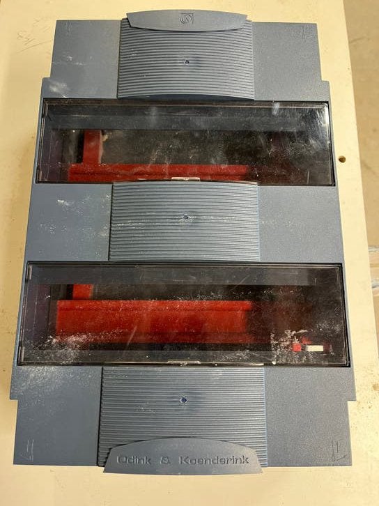 Groepenkast leeg O&K, Ophalen of Verzenden, Gebruikt, Overige merken, Groepenkast