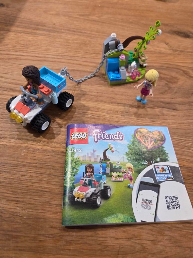 LEGO Friends 41442 Dierenreddingsbuggy met 2 poppetjes, Compleet, Lego, Friends, Ophalen of Verzenden