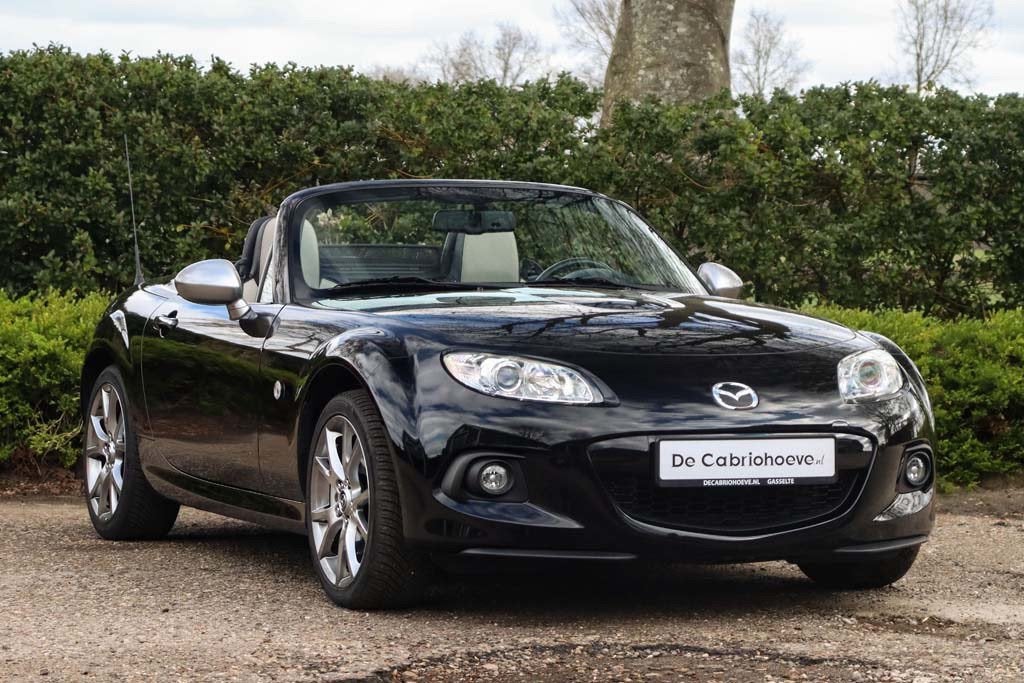 Mazda MX-5 Roadster Coupé NC 1.8l Brilliant Black - Sendo, Auto's, Mazda, Achterwielaandrijving, Gebruikt, Beige, 4 cilinders