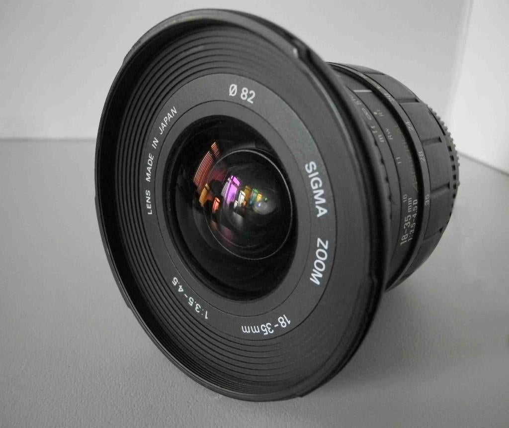 Sigma 18 35 3.5/4.5 Aspherical Nikon, Audio, Tv en Foto, Fotografie | Lenzen en Objectieven, Ophalen of Verzenden, Gebruikt, Groothoeklens