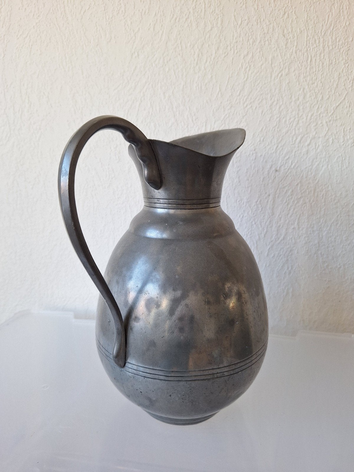 Antieke Tinnen Vaas / Kan - Zuiver Tin Holland, Antiek en Kunst, Ophalen