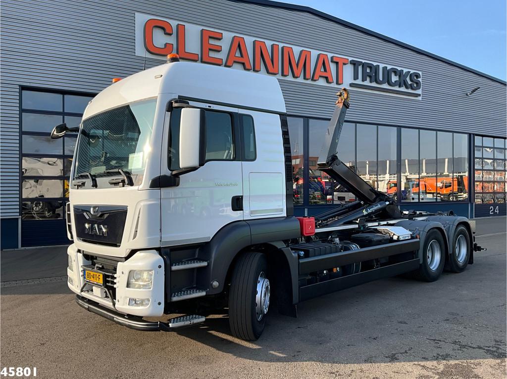 MAN TGS 28.460 Euro 6 Marrel 20 Ton haakarmsysteem, Automaat, 460 pk, Euro 6, Standkachel