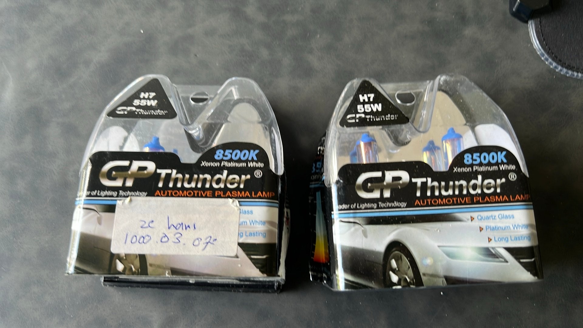 Gp thunder 8500(ice blue) h7 55 watt, Ophalen of Verzenden