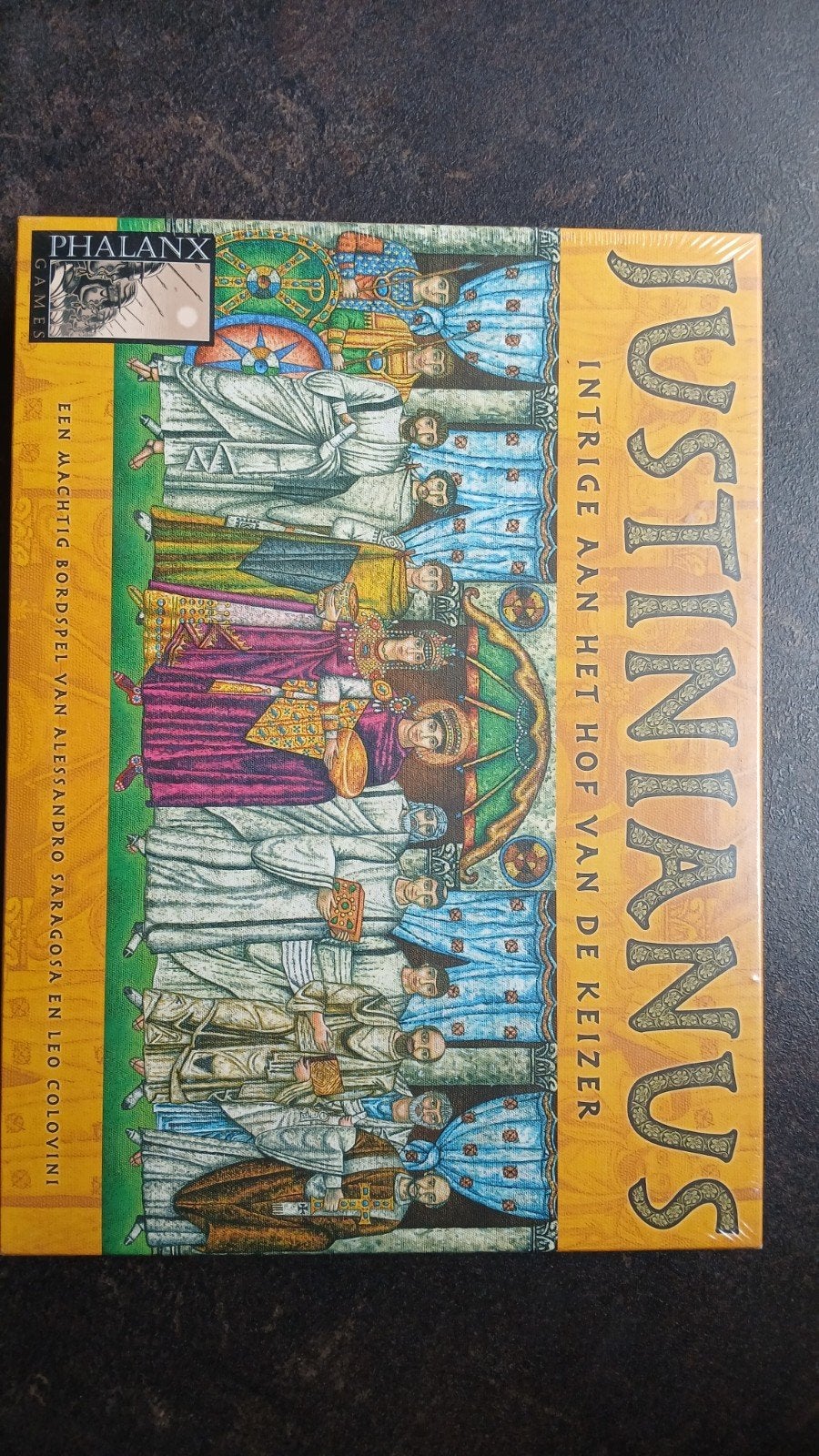 Justinianus Bordspel - Intrige aan het Hof van de Keizer, Hobby en Vrije tijd, Gezelschapsspellen | Bordspellen, Een of twee spelers