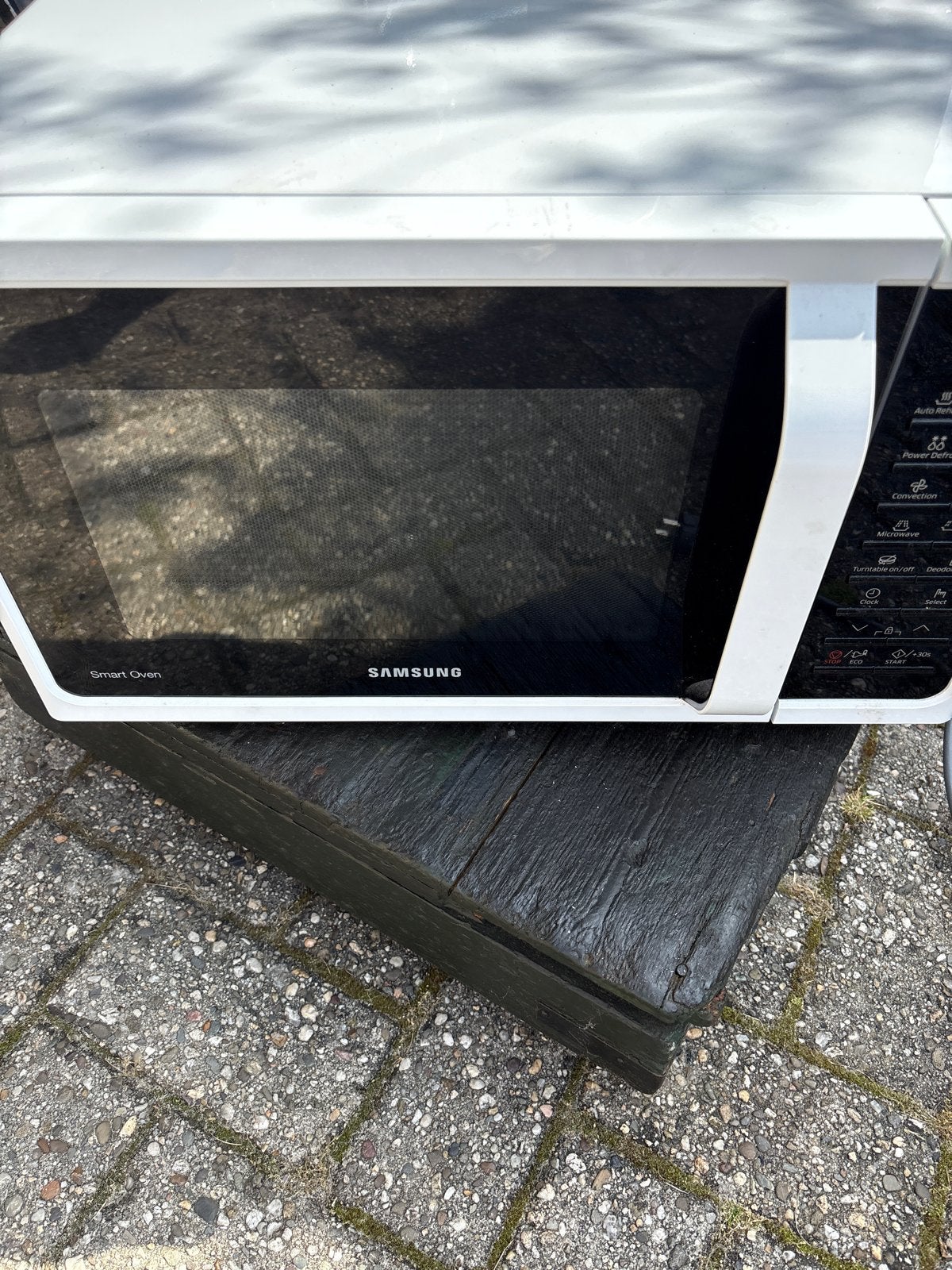 Samsung Smart Oven Combimagnetron - Wit, Ophalen, Combimagnetron, Gebruikt, Grill