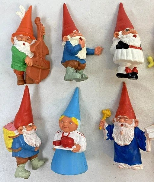 BRB Star Toys David de Kabouter 10 Figuren Set vintage 1989, Verzamelen, Poppetjes en Figuurtjes, Coolsingel 104, 3011 AG Rotterdam, Netherlands