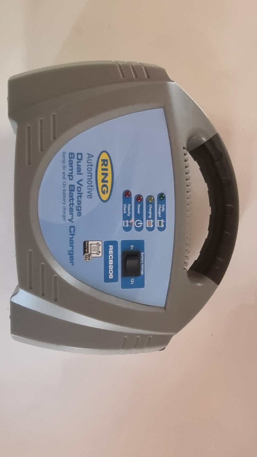 Ring Dual Voltage 6A Acculader (6V/12V), Ophalen, Gebruikt, Universele onderdelen