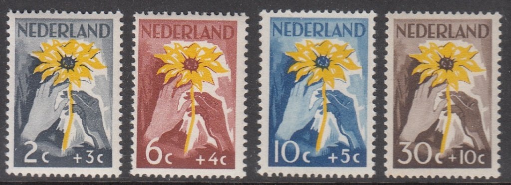 Nederland postfris NVPH nr 538/41, Verzenden, Postfris