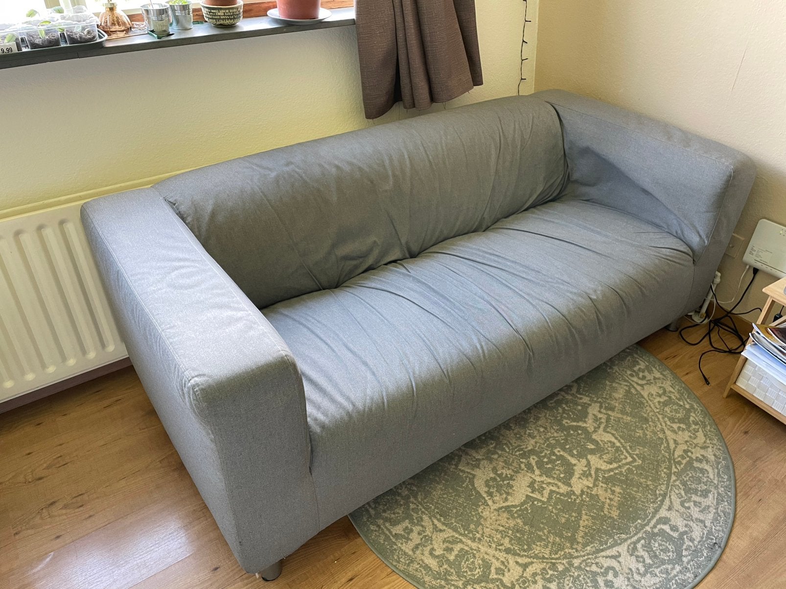Ikea Klippan tweezitsbank, Ophalen, Gebruikt, 150 tot 200 cm, Tweepersoons