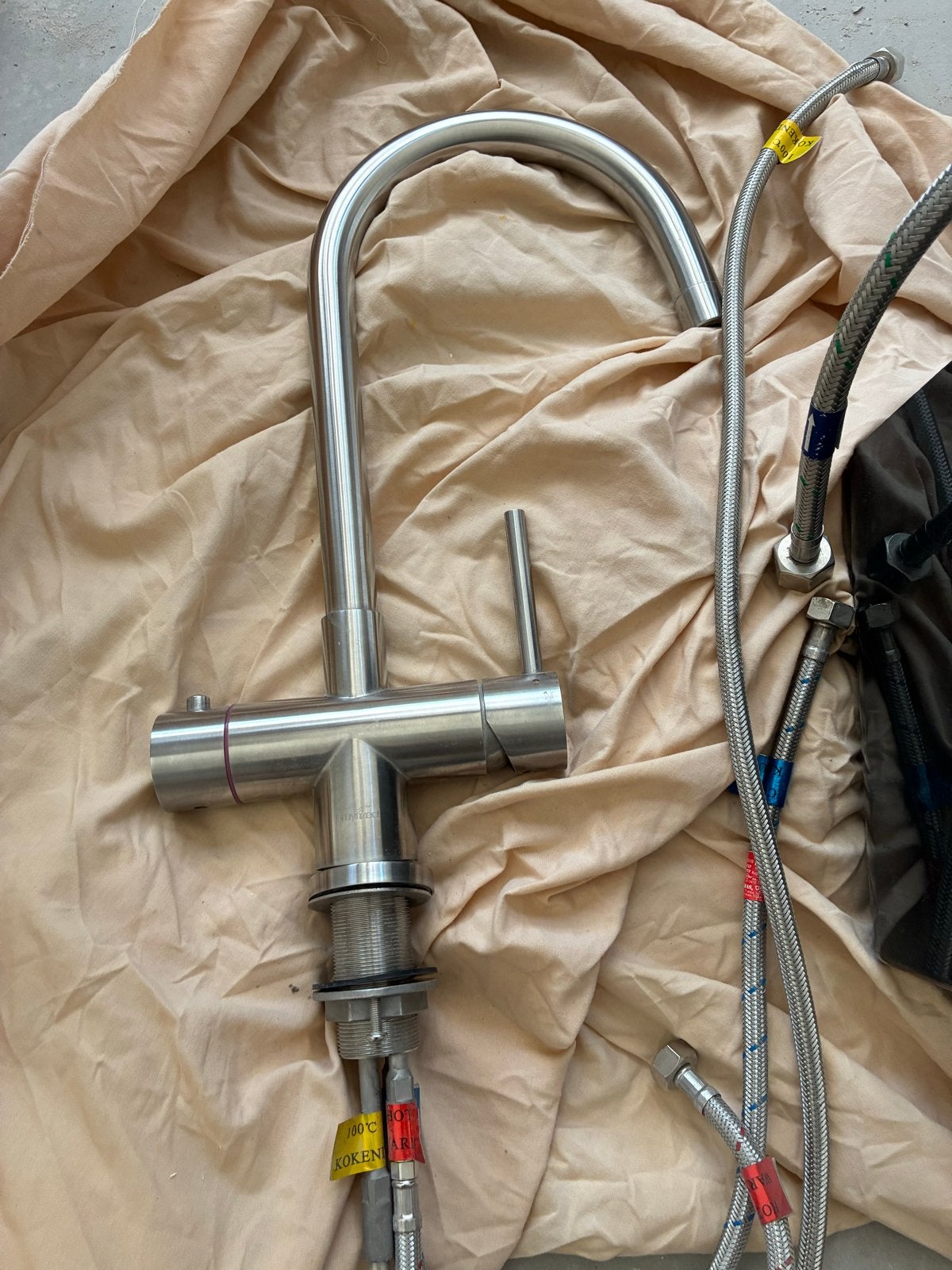 Bruynzeel kokendwater kraan met boiler 4L, Ophalen, Gebruikt