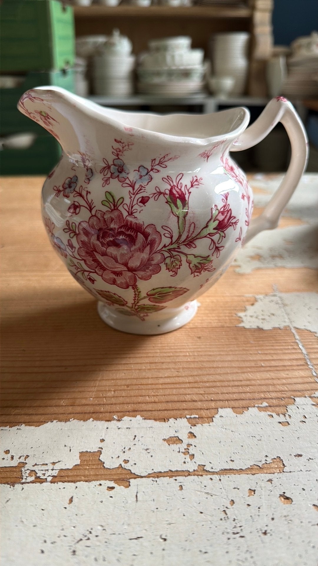 Johnson Bros ROSE CHINTZ schenkkan, Ophalen of Verzenden, Zo goed als nieuw, Porselein, Overige stijlen