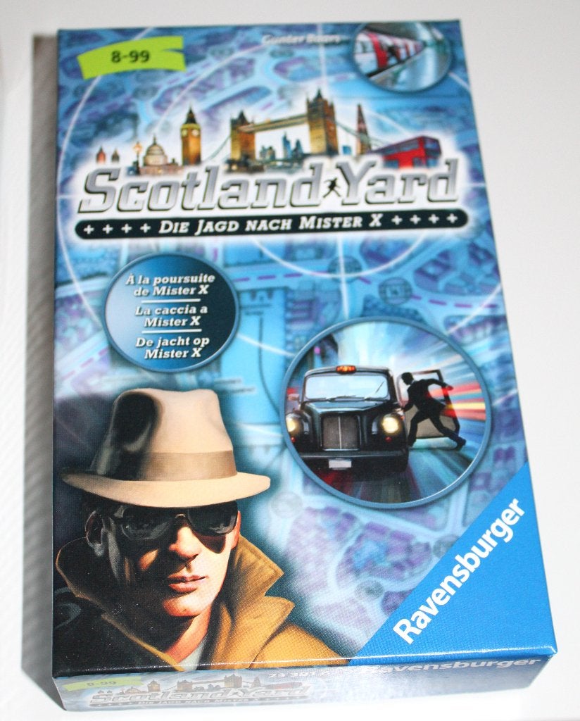 Ravensburger Scotland Yard bordspel 2-4 spelers (8+), Ophalen of Verzenden, Nieuw, Ravensburger, Reisspel