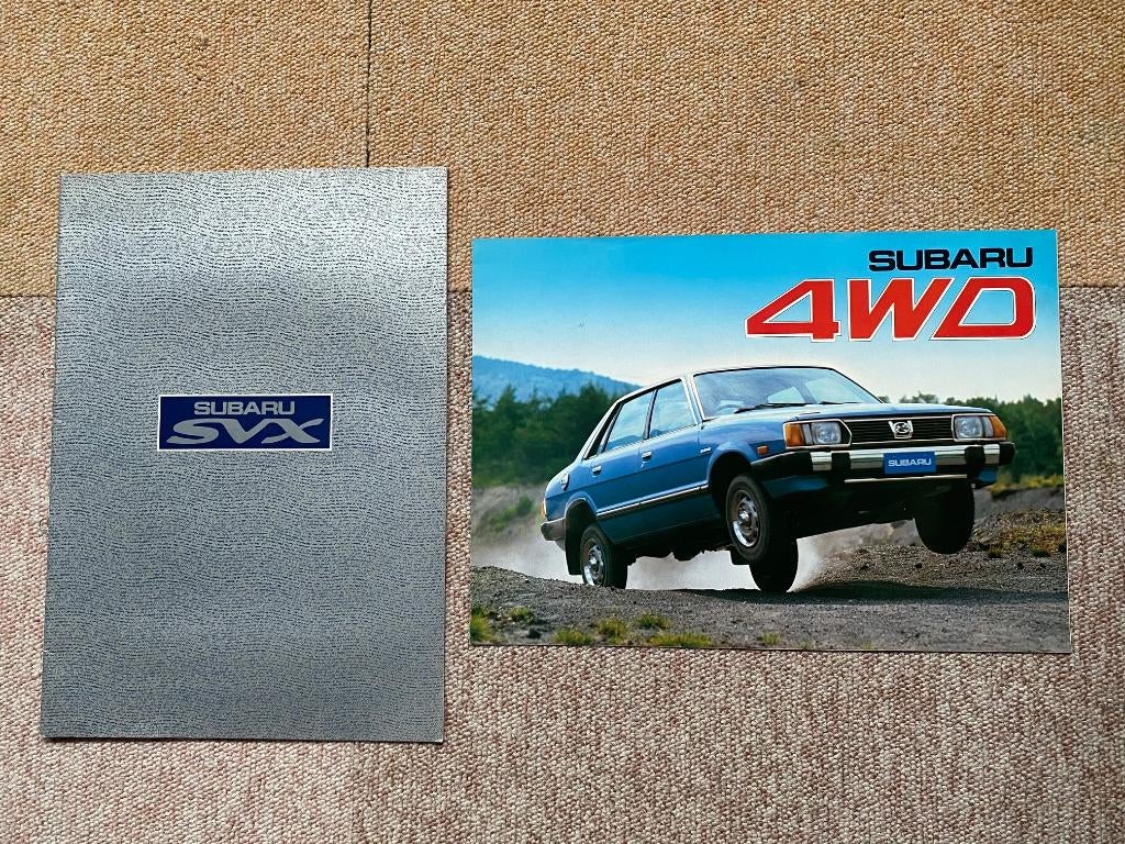 folder: SUBARU  SVX, Onbekend, Ophalen of Verzenden, Zo goed als nieuw, Overige merken