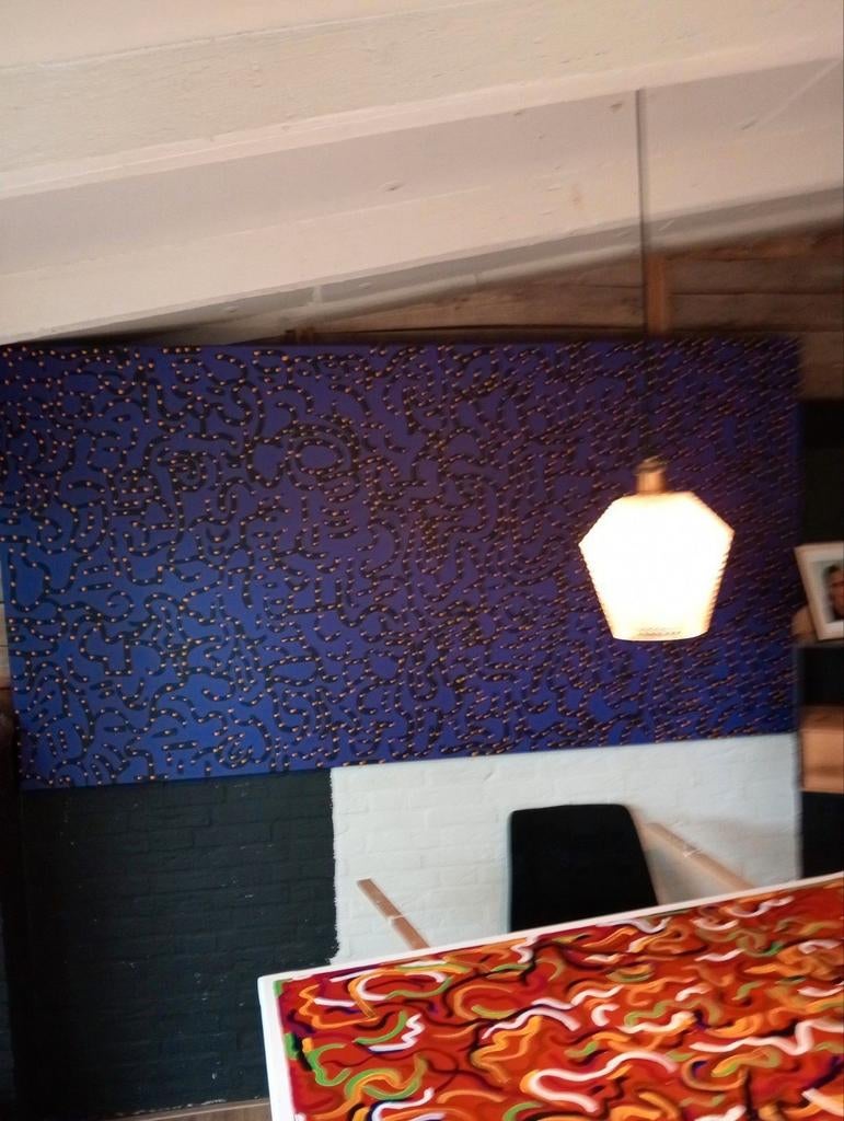 Acrylverf op limnen, Ophalen of Verzenden