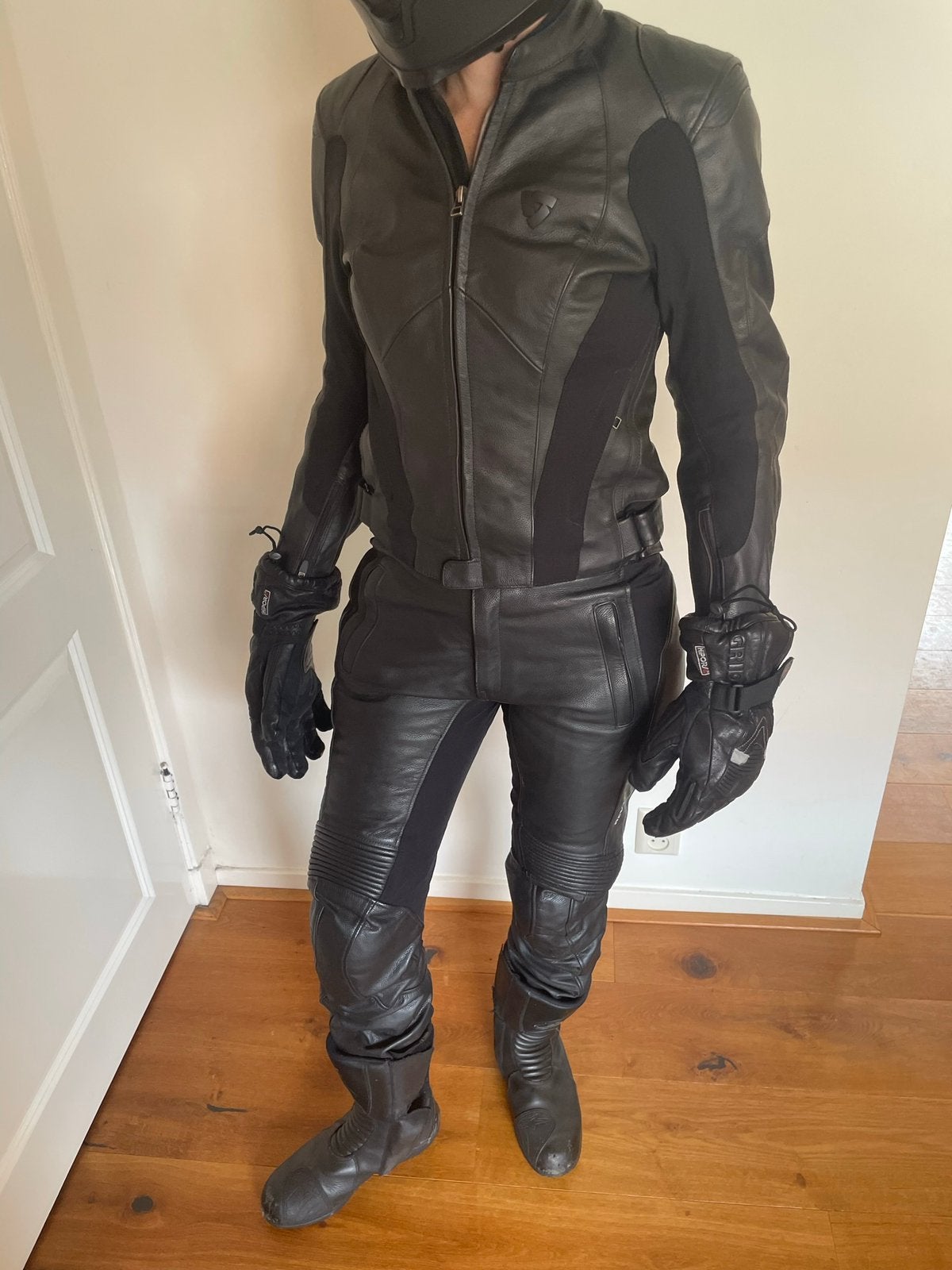 Motorpak dames en hele set, Systeemhelm, Dames, Tweedehands, Ophalen