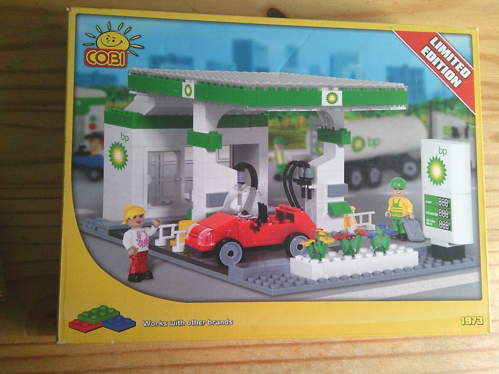 Cobi: 1973 Tankstation Limited Edition in doos, Kinderen en Baby's, Speelgoed | Bouwstenen, Ophalen of Verzenden, Gebruikt, Overige merken