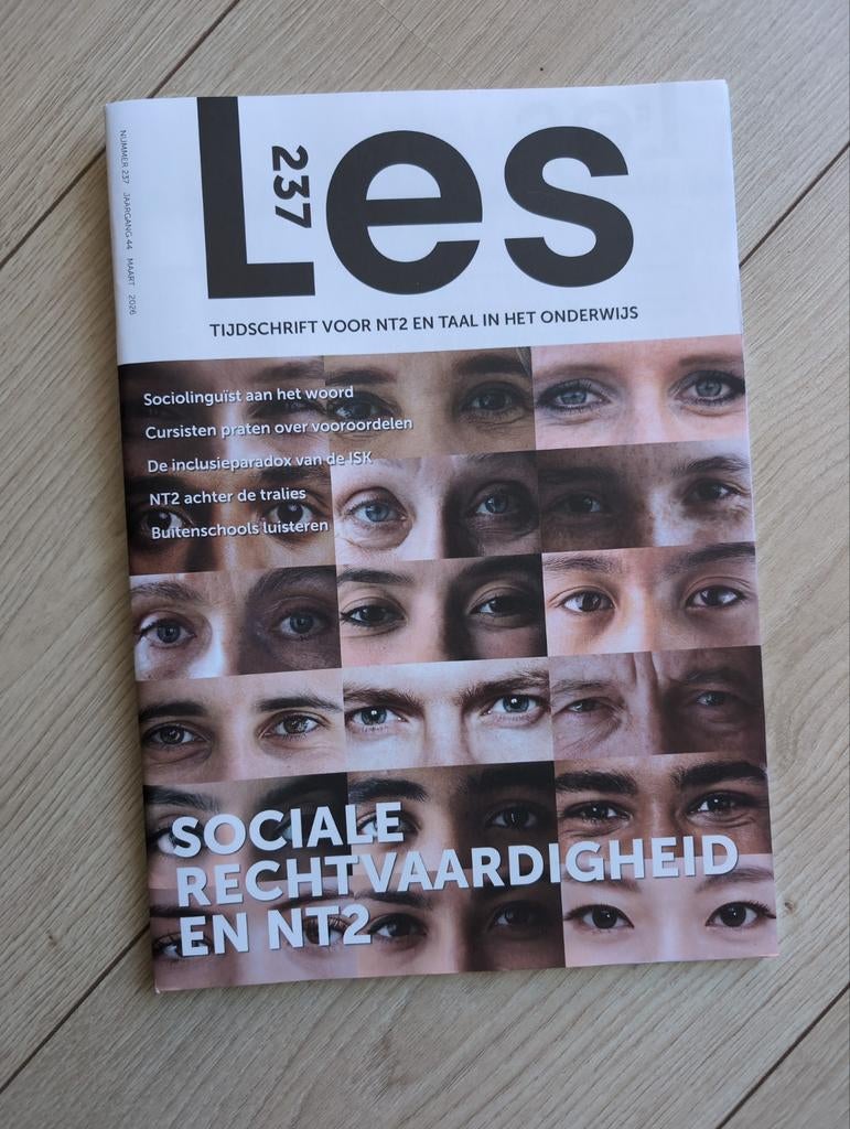 NIEUW Les nummer 237 (maart 2026) tijdschrift voor NT2, Ophalen of Verzenden, Nieuw