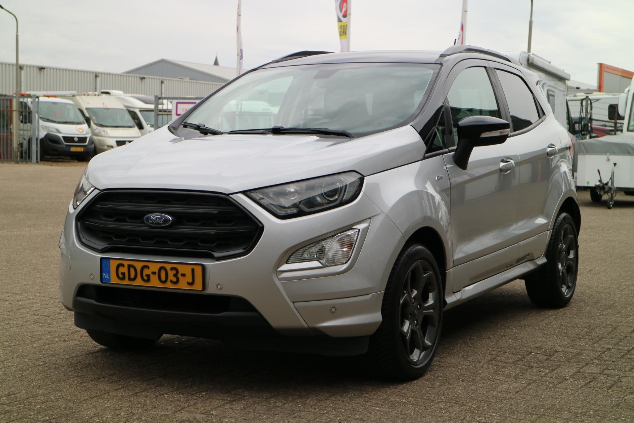 Ford EcoSport 1.0 EcoBoost St-line | Schuifdak | Carplay |, Auto's, Stof, Gebruikt, Ecosport, Bedrijf