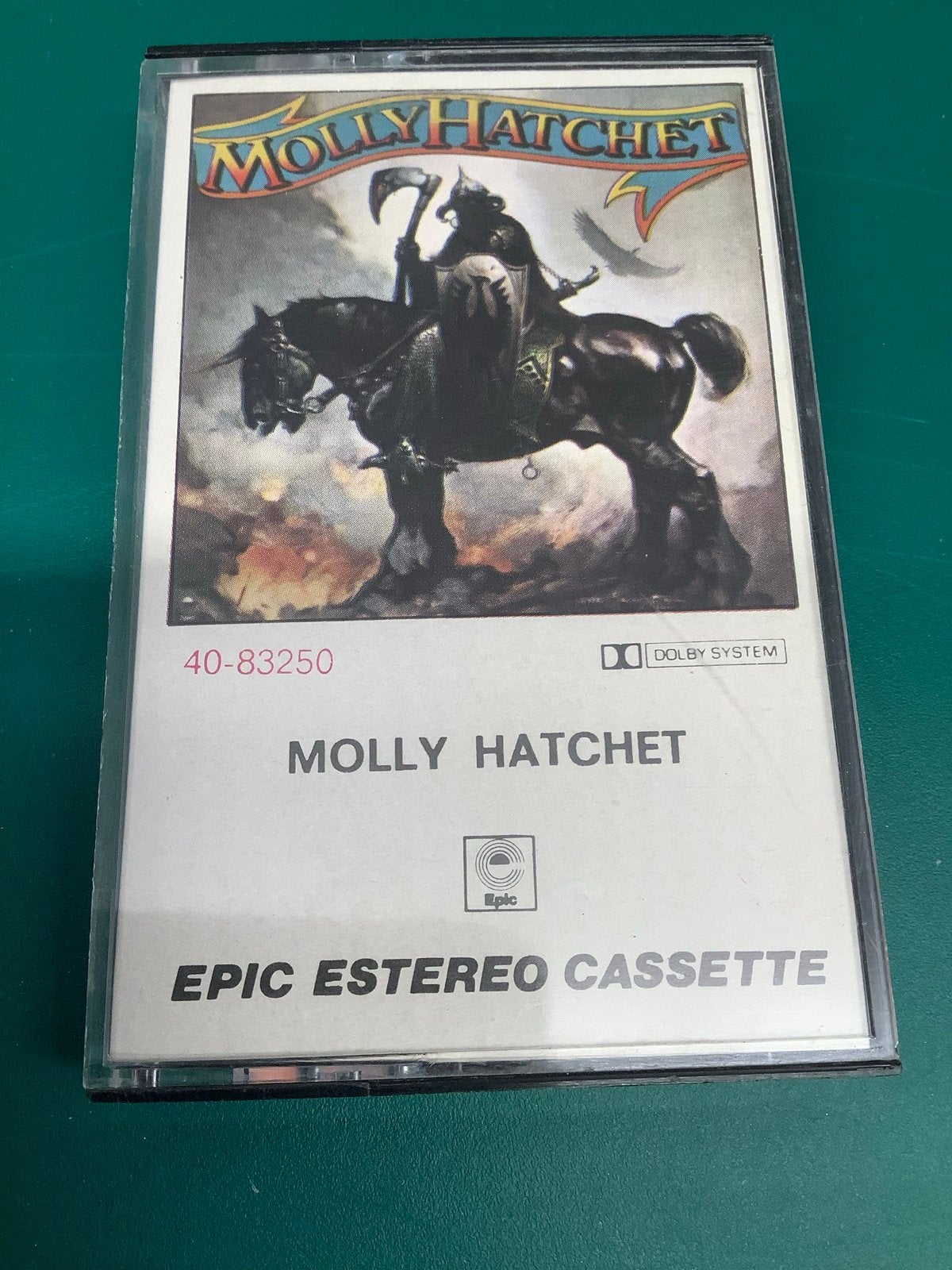 Cassettebandje Molly Hatchet - Epic Estereo Cassette., Gebruikt, 1 bandje, Ophalen of Verzenden, Origineel